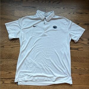 Nike White Performance Polo Shirt
